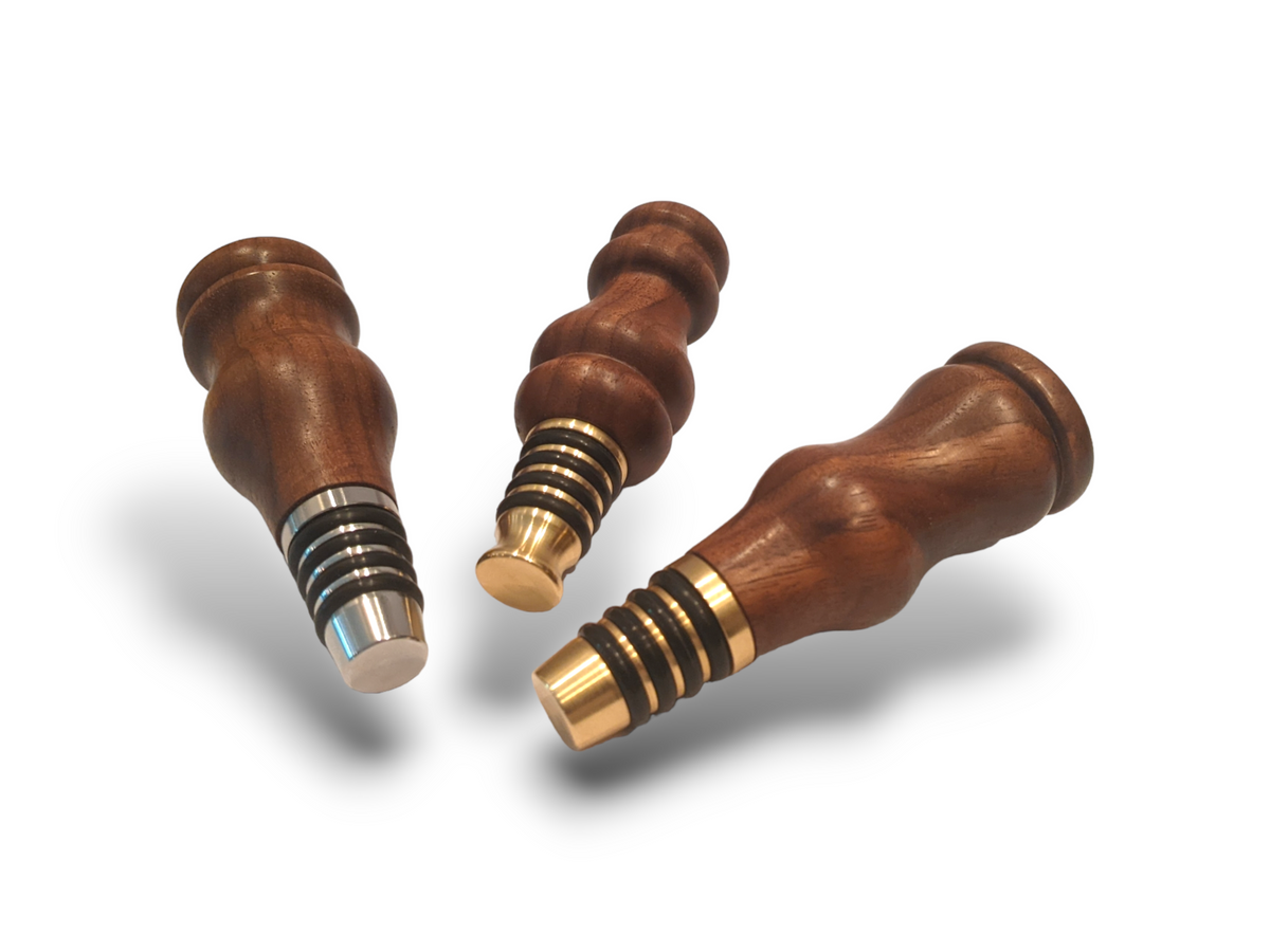 Walnut Silicone Bottle Stopper – Winders Woodshop