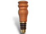 Handcrafted Mahogany Wood Wine Bottle Stopper