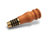 Handcrafted Mahogany Wood Wine Bottle Stopper