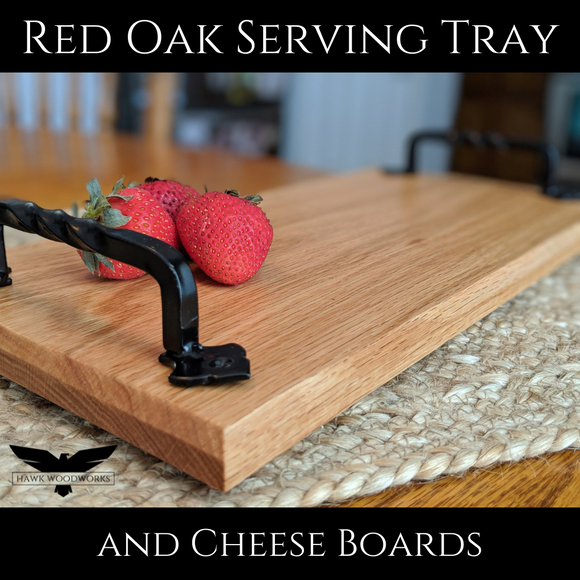 Oak Serving Tray